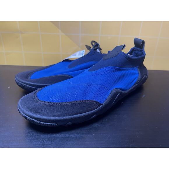 Sand N Sun Water Shoes Beach Blue Black Mesh Size 10 Men’s 3804835 - Picture 1 of 7